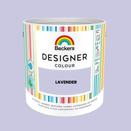 BECKERS Farba lateksowa Designer Colour lavender 2,5L