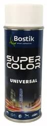 BOSTIK Farba w sprayu SUPER COLOR biały mat 400ML