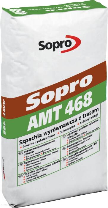 Sopro AMT 468 Szpachla wyrównawcza z trasem / 25 kg