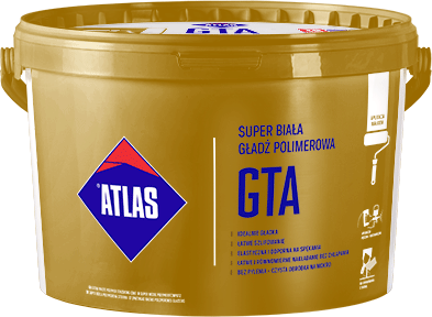 ATLAS GTA - Super biała gładź polimerowa – 18 kg