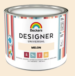 BECKERS Emalia akrylowa Designer Colour melon 0,5L