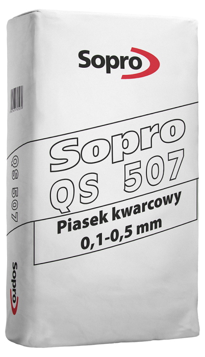 Sopro QS 507 Piasek kwarcowy (0,1 - 0,5 mm) / 25 kg