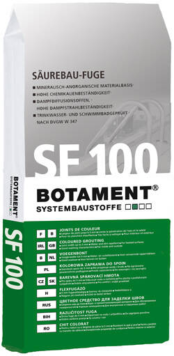 BOTAMENT BOTON® SF 100 Kwasoodporna zaprawa do spoin 30 KG (komplet A+B)
