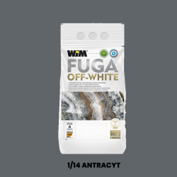 WIM Off-White cementowa zaprawa do fug 1/14 Antracyt 2 kg