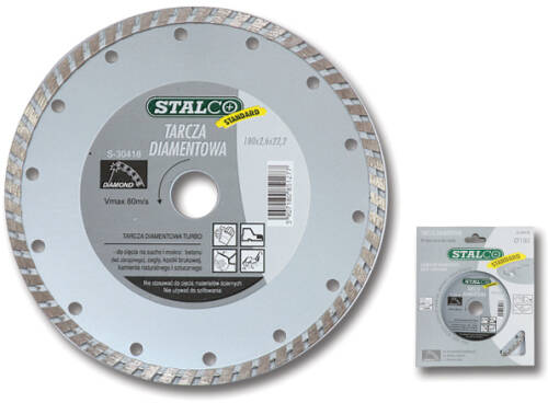 STALCO tarcza 115 mm turbo diamentowa Standard S-30411