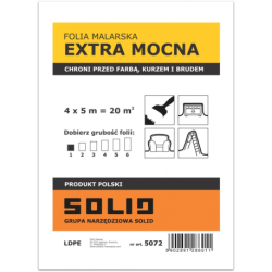 SOLID folia LPDE Extra Mocna 4x5m
