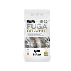 WIM Off-White cementowa zaprawa do fug 1/00 Biała 2 kg