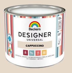BECKERS Emalia akrylowa Designer Colour cappuccino 0,5L