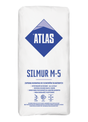 ATLAS SILMUR M-5 biały - zaprawa murarska do elementów silikatowych 25 kg