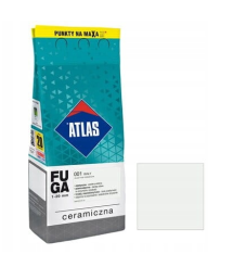 ATLAS fuga ceramiczna kolor 001 biały 5kg