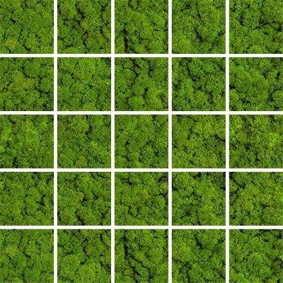 CERAMIKA KOŃSKIE green moss mosaik 24,8x24,8 g1 szt