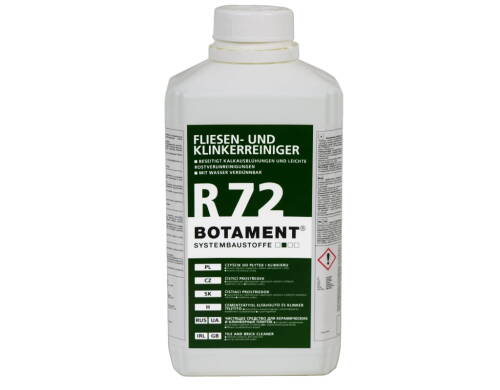 BOTAMENT BOTACT® R 72 -  Czyścik do płytek i klinkieru – karton (8szt x 1L)