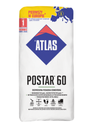 ATLAS POSTAR 60 - ekspresowa posadzka cementowa (10-100 mm) - 25 kg