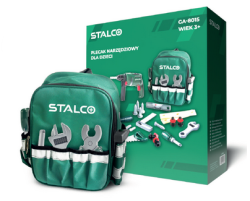STALCO Zabawka plecak narzędziowy dla dzieci 2x bateria AA