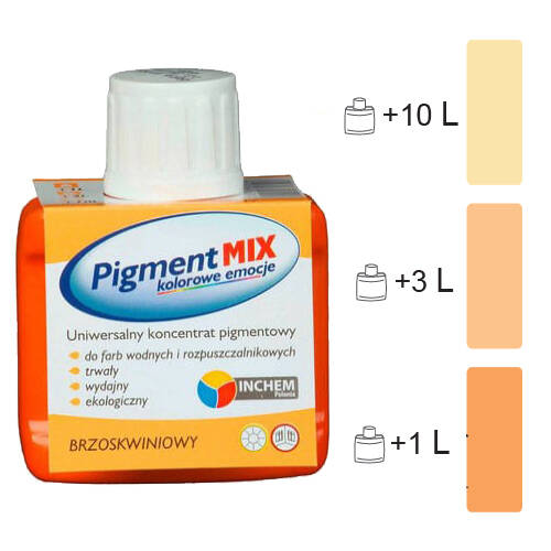 PIGMENT MIX kolor brzoskwiniowy 80 ML