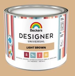 BECKERS Emalia akrylowa Designer Colour light brown 0,5L