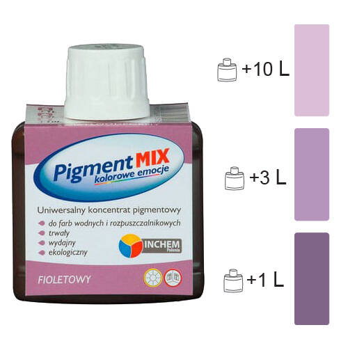PIGMENT MIX kolor fioletowy 80 ML