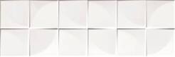 CERAMIKA KOŃSKIE quadra white glossy rect. 25x75 g1 m2