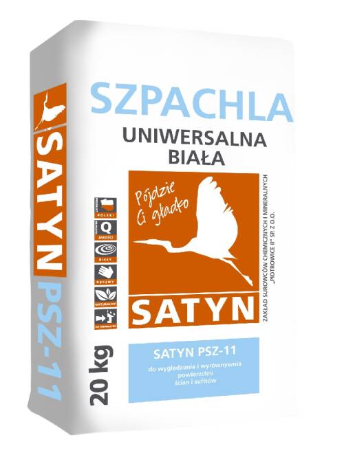 SATYN PSZ-11 Szpachla Uniwersalna Biała 20 kg 