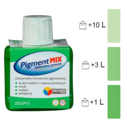 PIGMENT MIX kolor zieleń G 80 ML