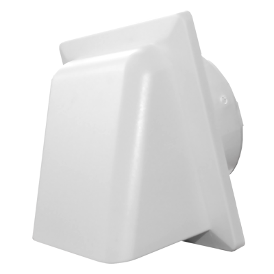 DOSPEL – Kratka zewnętrzna wentylacyjna z przepustnicą KRD 100 B biała