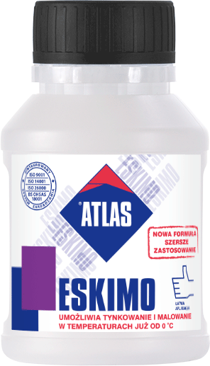 ATLAS Eskimo - dodatek przyspieszający wiązanie tynków i farb – 0,25 kg