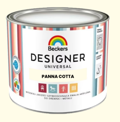 BECKERS Emalia akrylowa Designer Colour panna cotta 0,5L