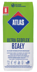 ATLAS Klej żelowy wysokoelastyczny odkształcalny ULTRA GEOFLEX biały 22,5kg