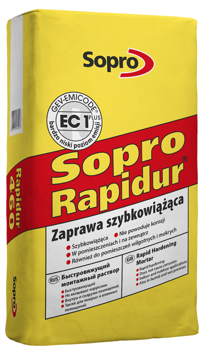 Sopro Rapidur 460 Zaprawa szybkowiążąca / 25 kg