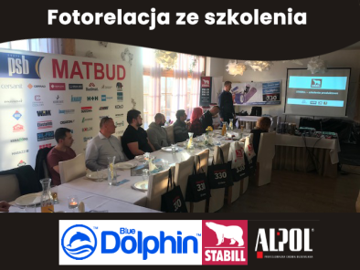 Fotorelacja ze szkolenia ALPOL STABILL i Blue Dolphin